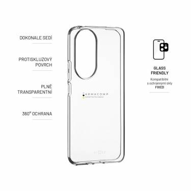 FIXED TPU Gel Case for Honor 90 5G, clear