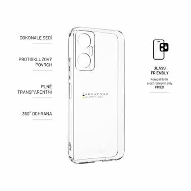 FIXED TPU Gel Case for Infinix Hot 20 5G, clear