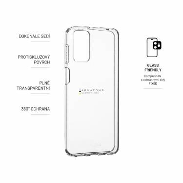 FIXED TPU Gel Case for Motorola Moto G42, clear