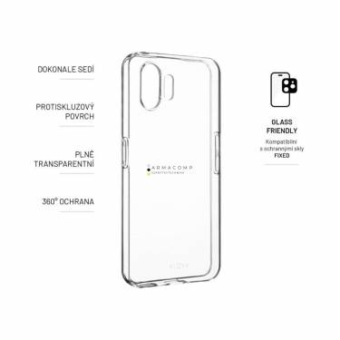 FIXED TPU Gel Case for Nothing phone (2), clear