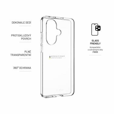 FIXED TPU Gel Case for OnePlus Nord CE 3, clear