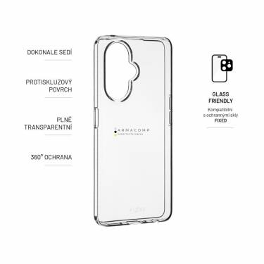 FIXED TPU Gel Case for OnePlus Nord CE 3 lite 5G, clear