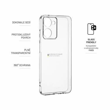 FIXED TPU Gel Case for Realme 10, clear