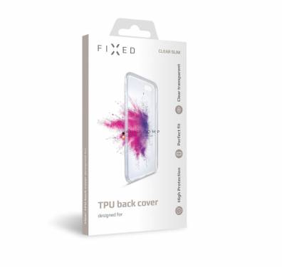 FIXED TPU Gel Case for Realme C21, clear