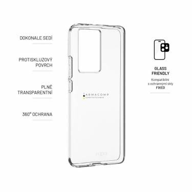 FIXED TPU Gel Case for Xiaomi POCO F5 Pro, clear