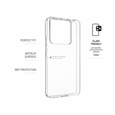 FIXED TPU Gel Case for Xiaomi Redmi Note 13 Pro 5G/POCO X6 5G Clear