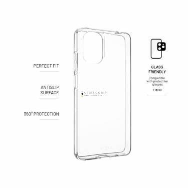 FIXED TPU Gel Case for Motorola Moto G04/G24 Clear