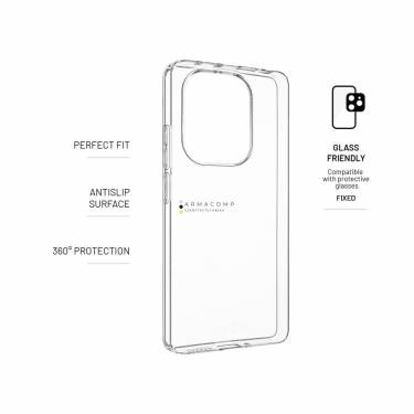 FIXED TPU Gel Case for Xiaomi Redmi Note 13 Pro/POCO M6 Pro Clear