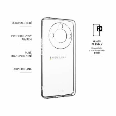 FIXED TPU Gel Case for Honor X50, clear