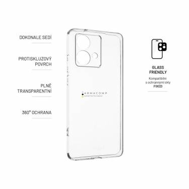 FIXED TPU Gel Case for Motorola Edge 40 Neo, clear