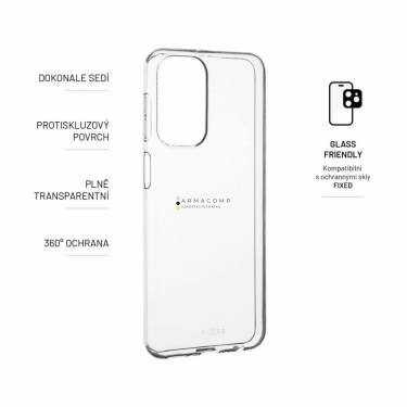 FIXED TPU Gel tok Samsung Galaxy A23, átlátszó