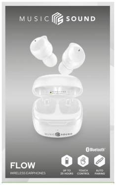 FIXED TWS wireless earbuds Music Sound White