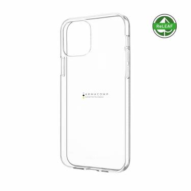 FIXED újrahasznosított anyagból készült AntiUV TPU hátlap Apple iPhone 12/12 Pro készülékhez, átlátszó