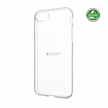 FIXED újrahasznosított anyagból készült AntiUV TPU hátlap Apple iPhone 7/8/SE (2020/2022) készülékhez, átlátszó