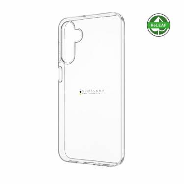 FIXED újrahasznosított anyagból készült AntiUV TPU hátlap Samsung Galaxy A15/A15 5G készülékhez, átlátszó