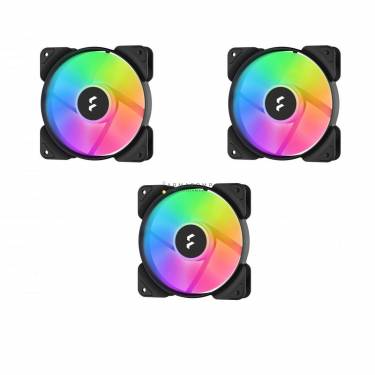 Fractal Design Aspect 12 RGB PWM Black (3-pack)