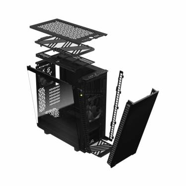 Fractal Design Define 7 Compact Tempered Glass Black TG Light Tint