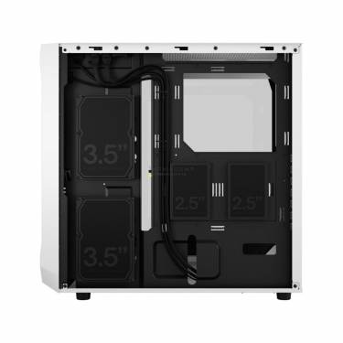 Fractal Design Focus 2 Tempered Glass White TG Clear Tint