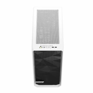 Fractal Design Meshify 2 Compact Clear Tempered Glass White