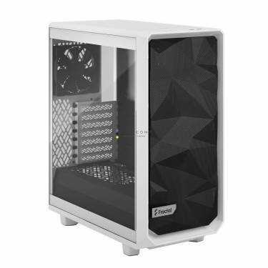 Fractal Design Meshify 2 Compact Clear Tempered Glass White