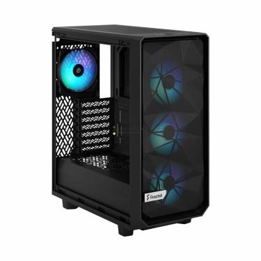 Fractal Design Meshify 2 Compact Lite RGB Tempered Glass Black TG Light tint