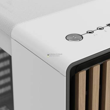 Fractal Design North TGC Chalk White