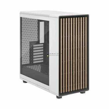 Fractal Design North XL Tempered Glass Chalk White