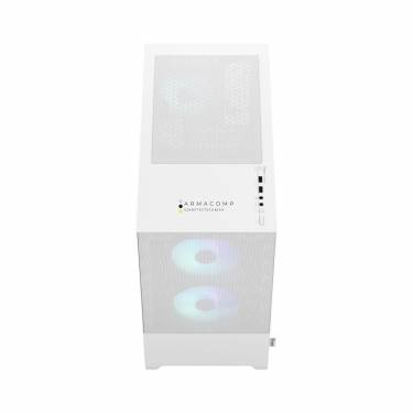 Fractal Design Pop Mini Air RGB Tempered Glass White