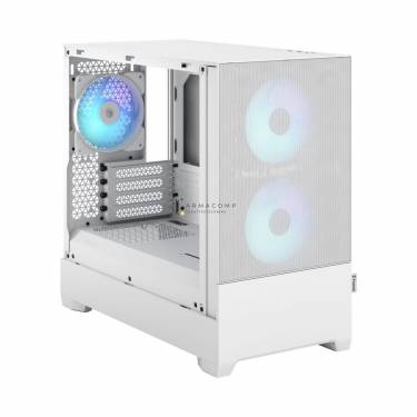 Fractal Design Pop Mini Air RGB Tempered Glass White