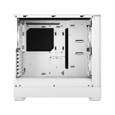 Fractal Design Pop Silent Tempred Glass White