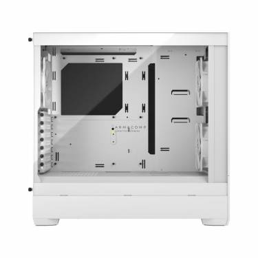 Fractal Design Pop Silent Tempred Glass White