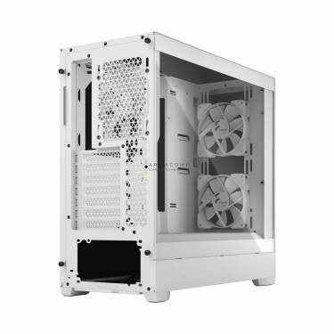 Fractal Design Pop Silent Tempred Glass White