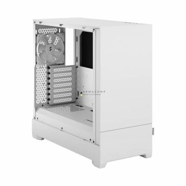 Fractal Design Pop Silent Tempred Glass White