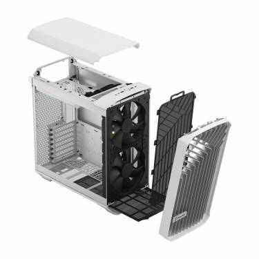 Fractal Design Torrent Compact Tempered Glass White