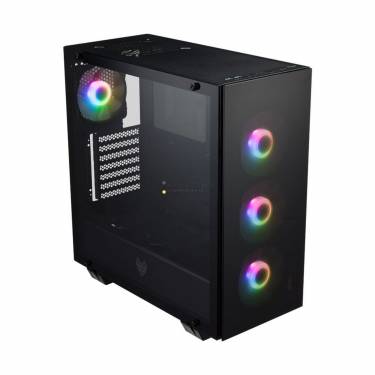 FSP CMT512 RGB Tempered Glass Black