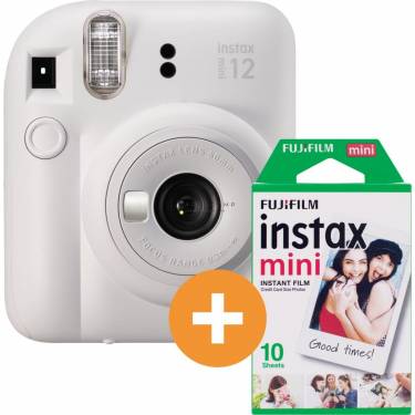 Fujifilm Instax Mini 12 Clay White Set