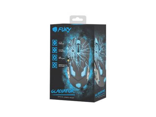 FURY Gladiator gaming Black