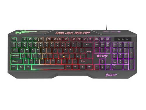 FURY HellFire 2 Gaming keyboard Black HU