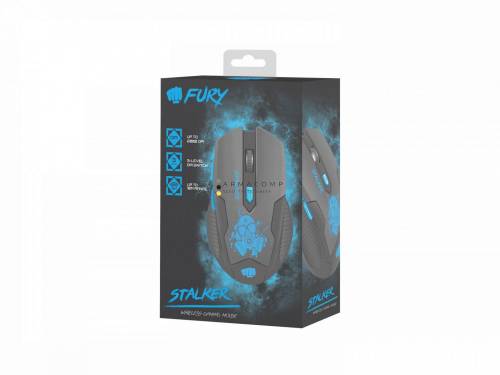 FURY Stalker Wireless mouse Black