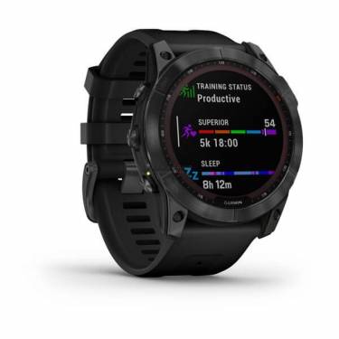 Garmin fenix 7X Solar Slate Grey with Black Band