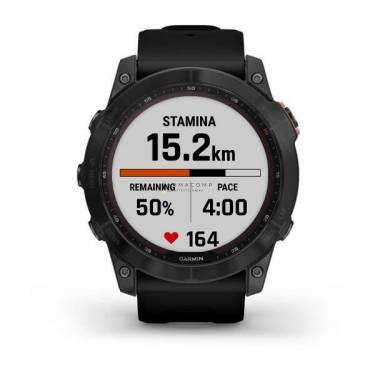 Garmin fenix 7X Solar Slate Grey with Black Band