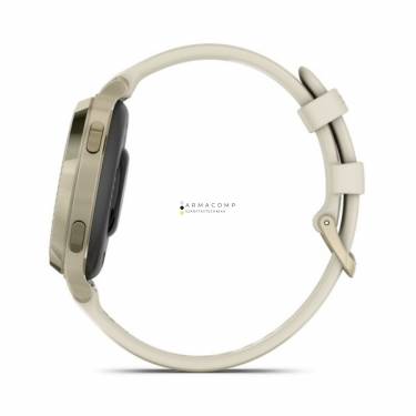 Garmin Lily 2 Active Cream Gold with Cream Silicone Band