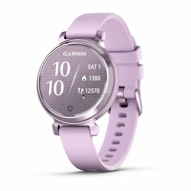 Garmin Lily 2 Metallic Lilac with Lilac Silicone Band