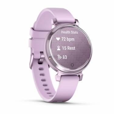 Garmin Lily 2 Metallic Lilac with Lilac Silicone Band