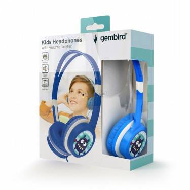 Gembird Gembird MHP-JR-B Headphones for Kids Blue