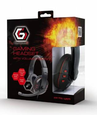 Gembird GHS-402 Gaming Headset Black