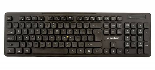 Gembird KBS-WCH-03 Wireless Keyborad Combo Black US