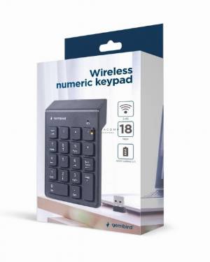 Gembird KPD-W-02 Wireless numeric keypad