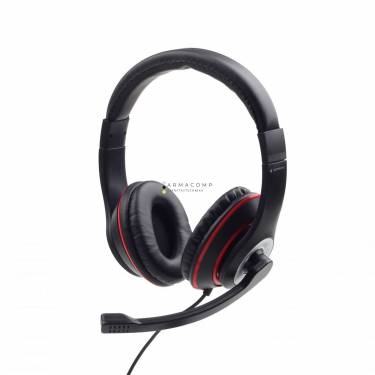 Gembird MHS-03-BKRD  Stereo Headset Black/Red