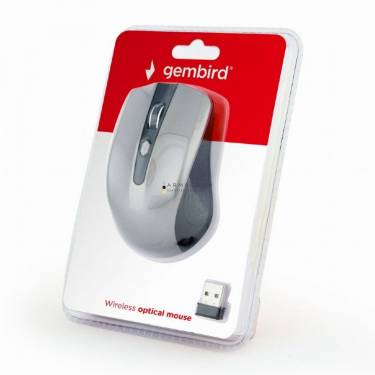 Gembird MUSW-4B-04-BG Wireless optical mouse Black/Space Grey